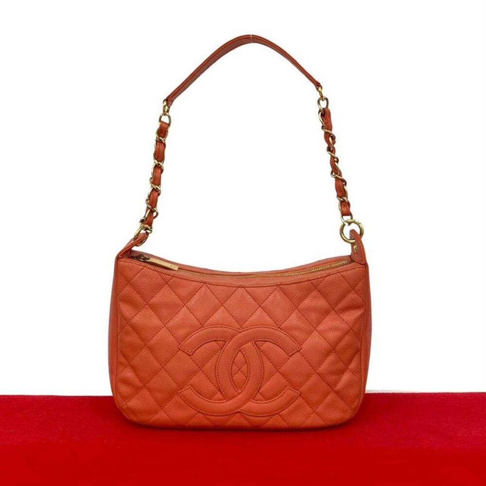 Chanel Matelassé Caviar Skin Shoulder Bag